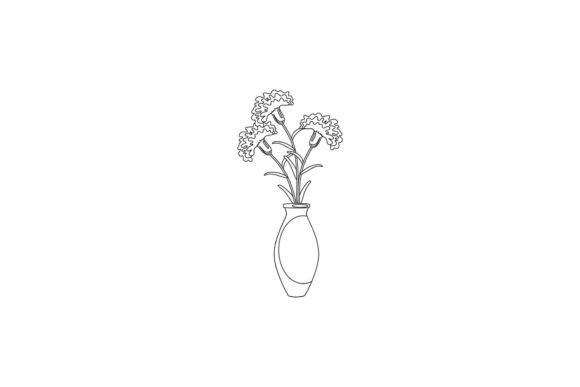 Embrace Elegance with Flowers Floral Natural Line Style