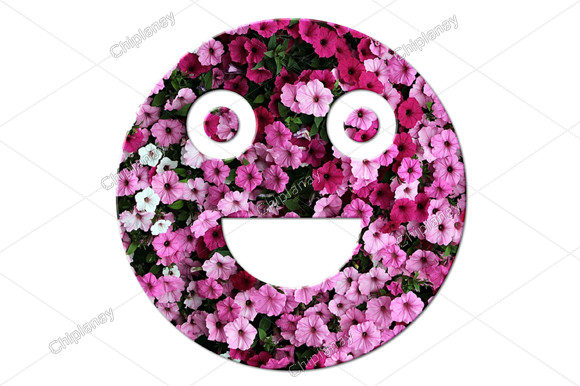 Emoji Smilie Emotion Flowers Floral: A Versatile Design for Creative Projects