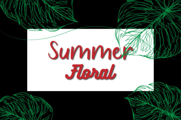 Exploring the Beauty and Versatility of Floral Tropical Summer Illustrations
