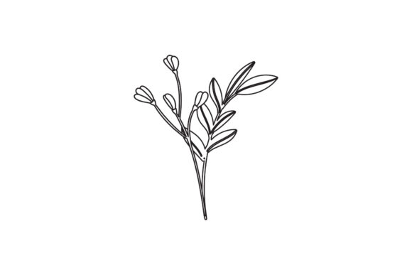 Floral Icon Flowers Line Style: A Versatile Design Solution