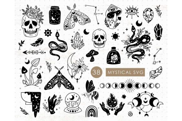 Mystical Witchy Collection SVG Cricut