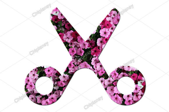 Scissors Barber Flowers: A Versatile Design Solution