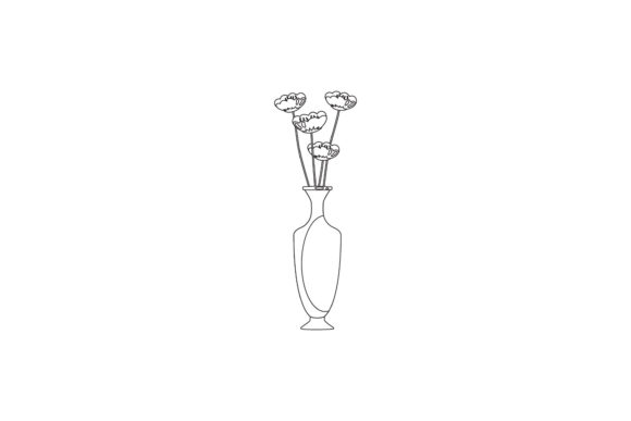 Strategic Use of Flowers Floral Art Line Style for Enhanced Design and Branding